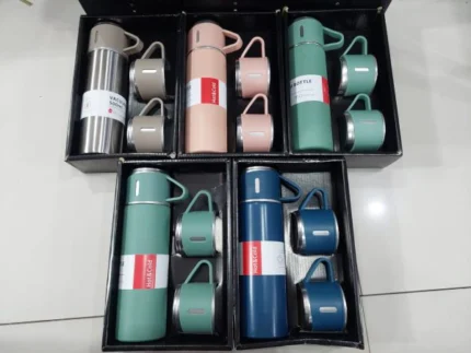 Vacuum Insulated Thermal Flask Set