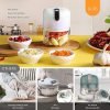 Rechargeable food chopper